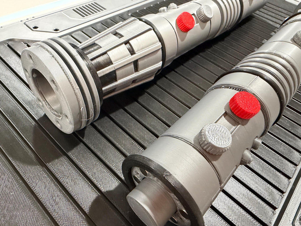 Darth Maul's Lightsaber | Working Light Up Sound FX, 3D Printed Saber
