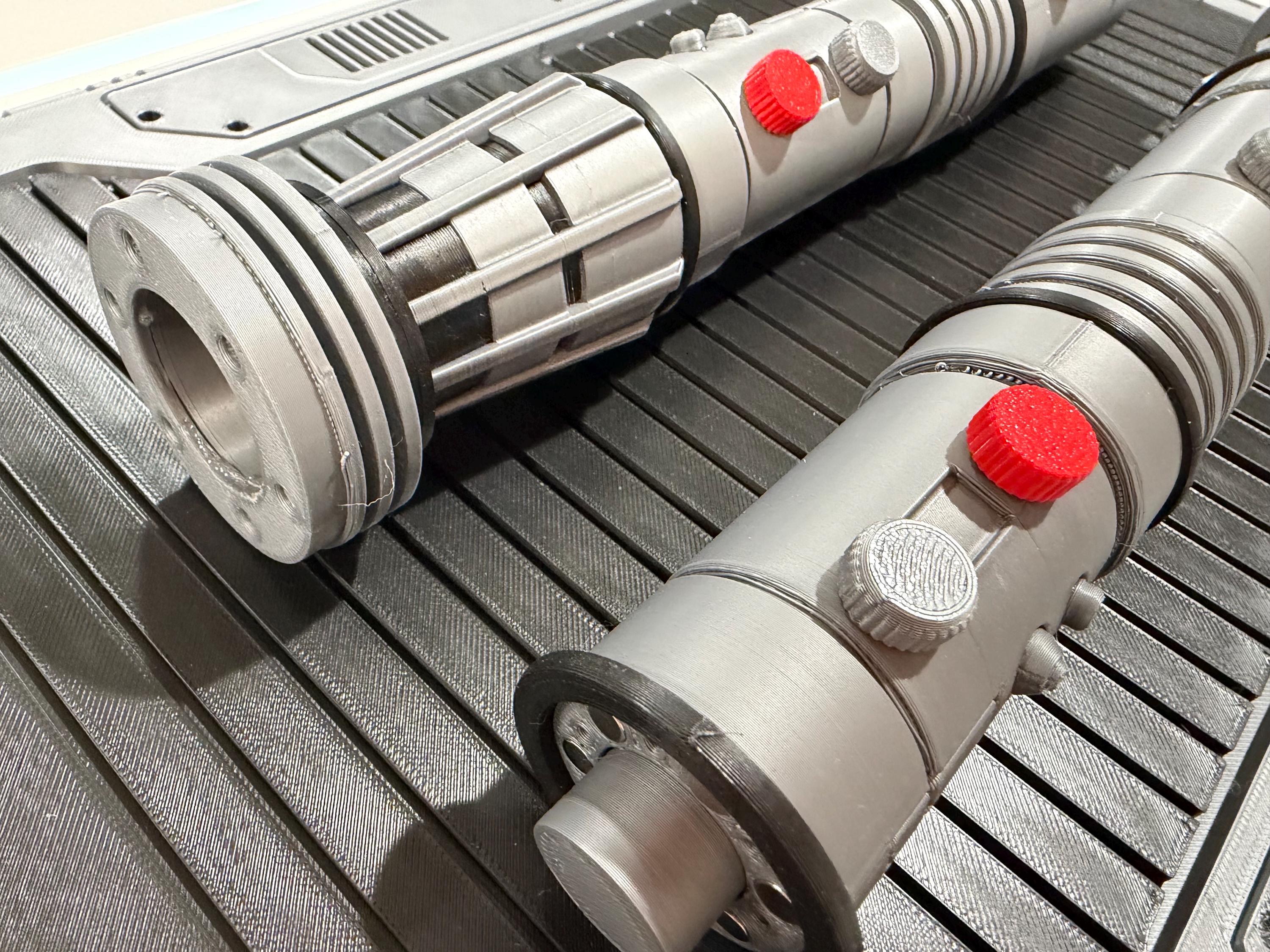 Darth Maul's Lightsaber | Working Light Up Sound FX, 3D Printed Saber