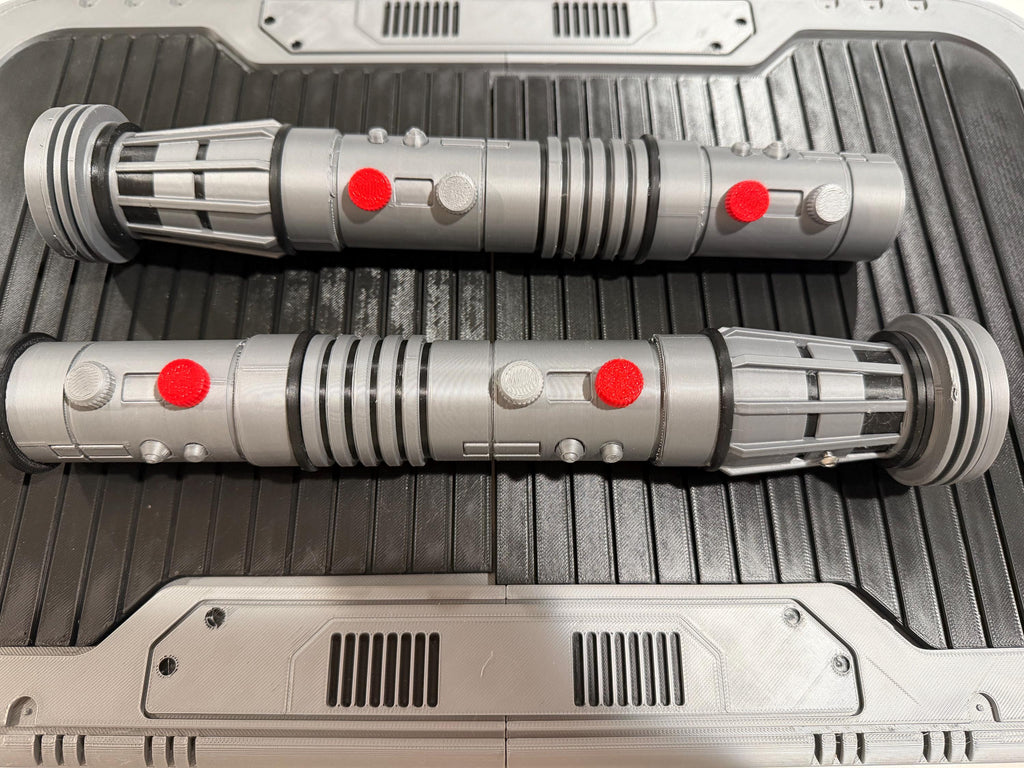 Darth Maul's Lightsaber | Working Light Up Sound FX, 3D Printed Saber