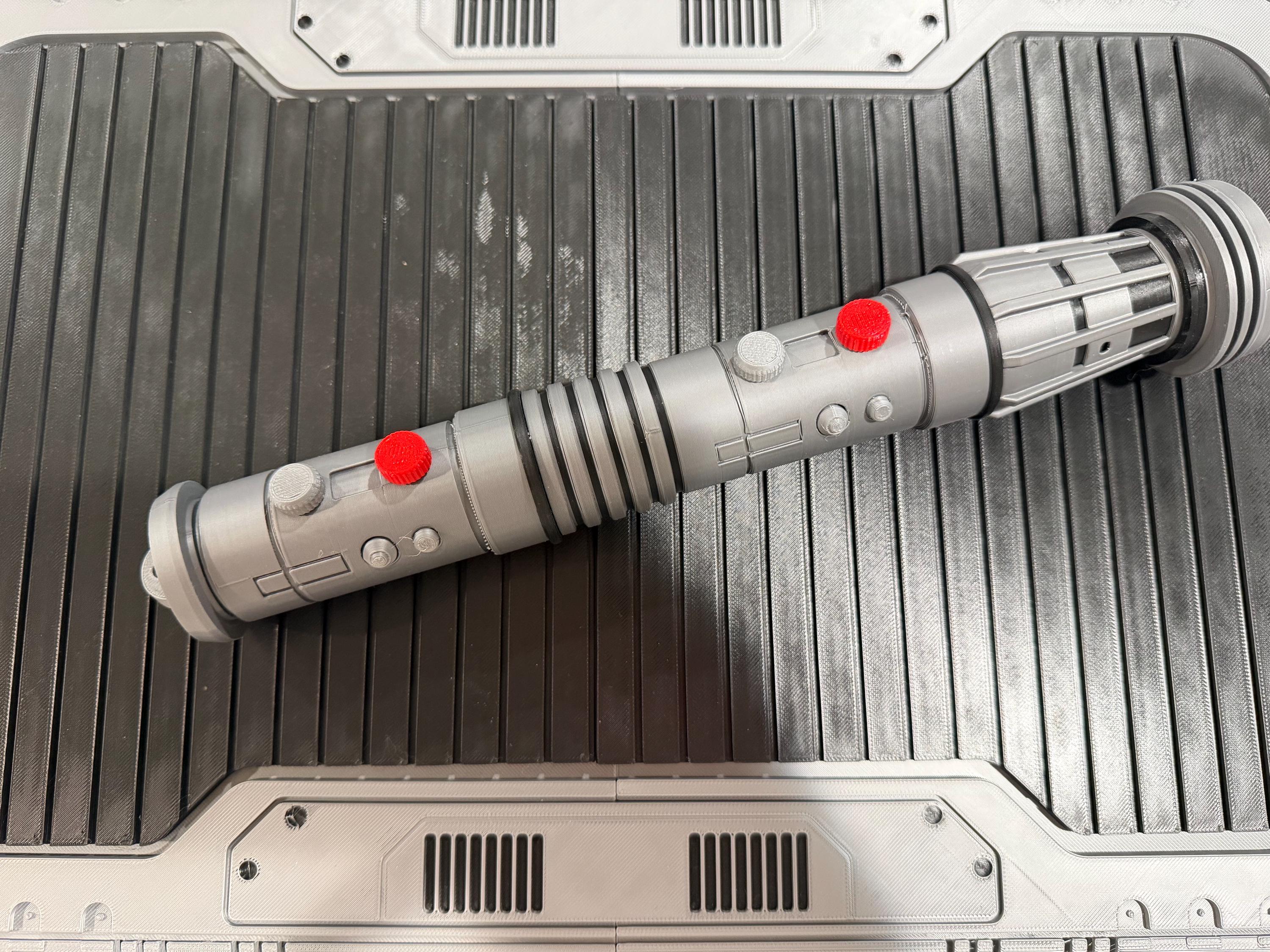 Darth Maul's Lightsaber | Working Light Up Sound FX, 3D Printed Saber