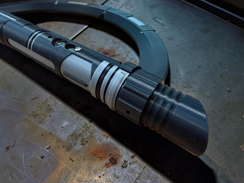 Starkiller Inquisitor | Working Light Up Sound FX, 3D Printed Saber