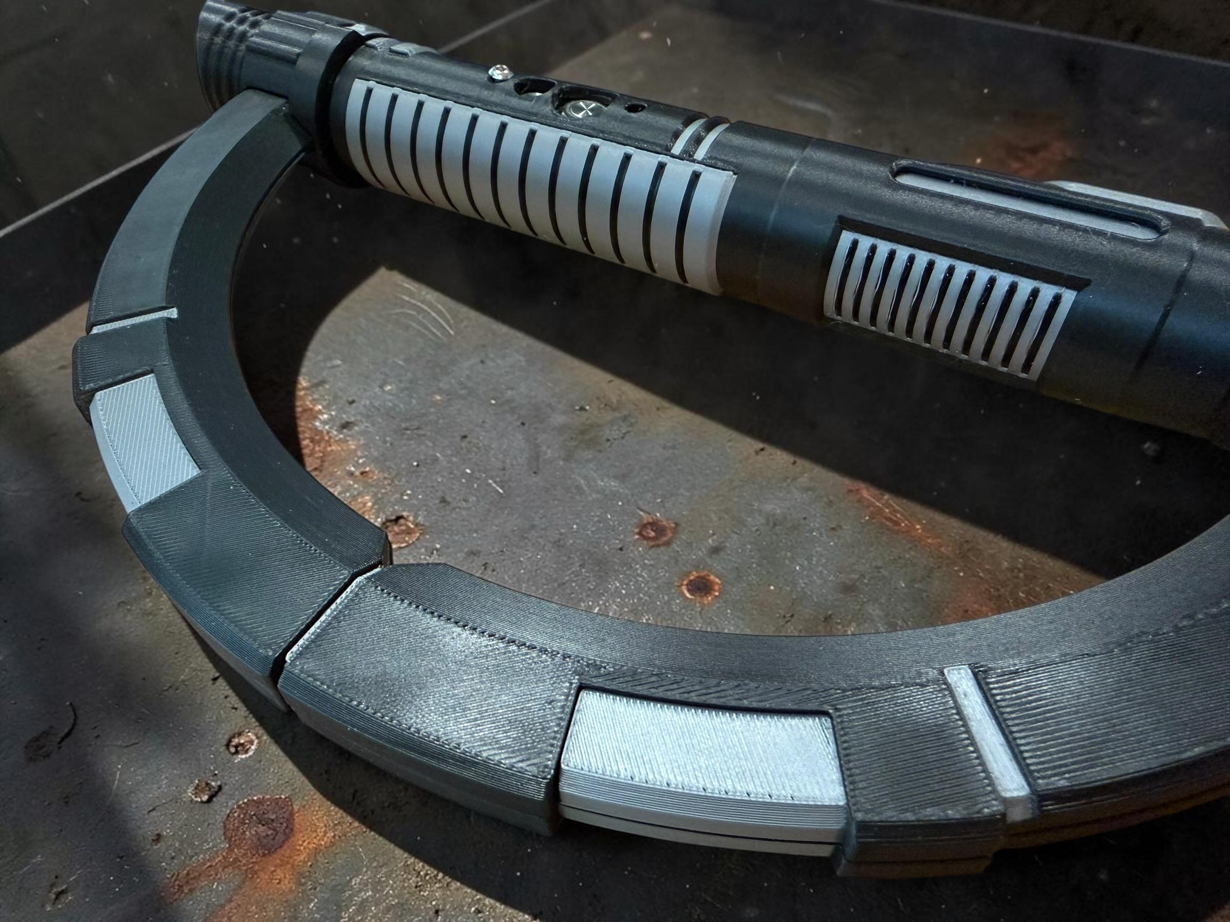Starkiller Inquisitor | Working Light Up Sound FX, 3D Printed Saber