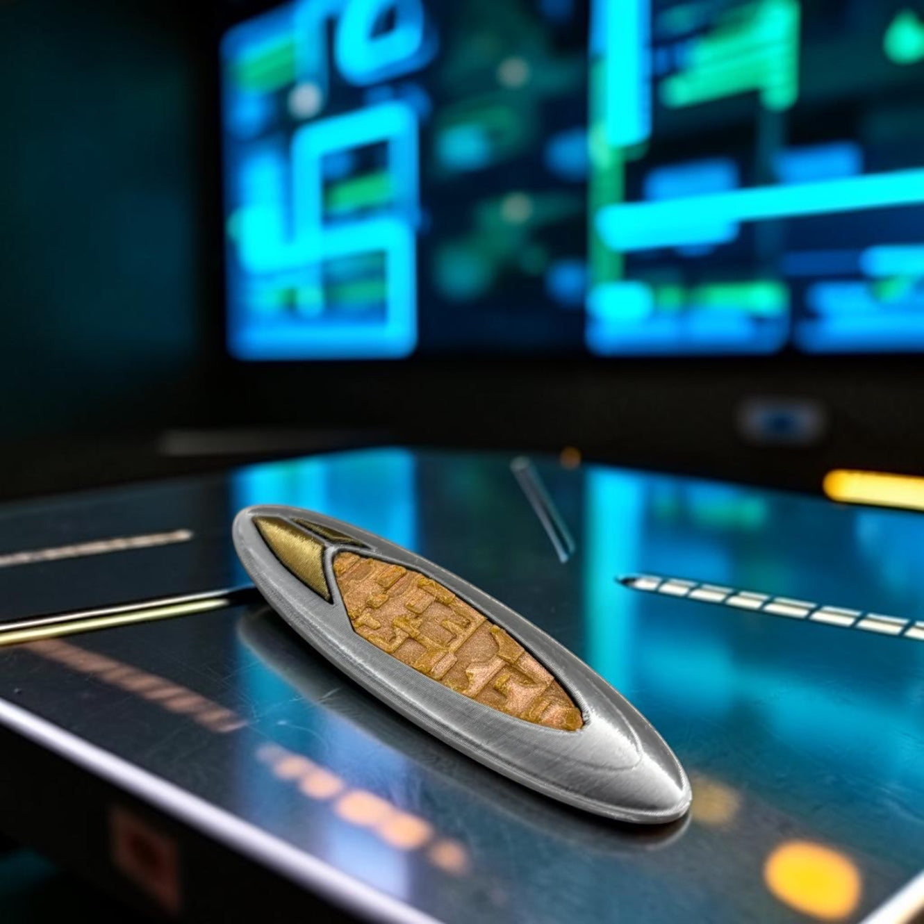 Star Trek: Discovery S3 / Starfleet Academy “Shark” Phaser – 3D Printed Display Prop