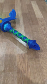 Master Sword Lightsaber-3D Printed Video Game Prop