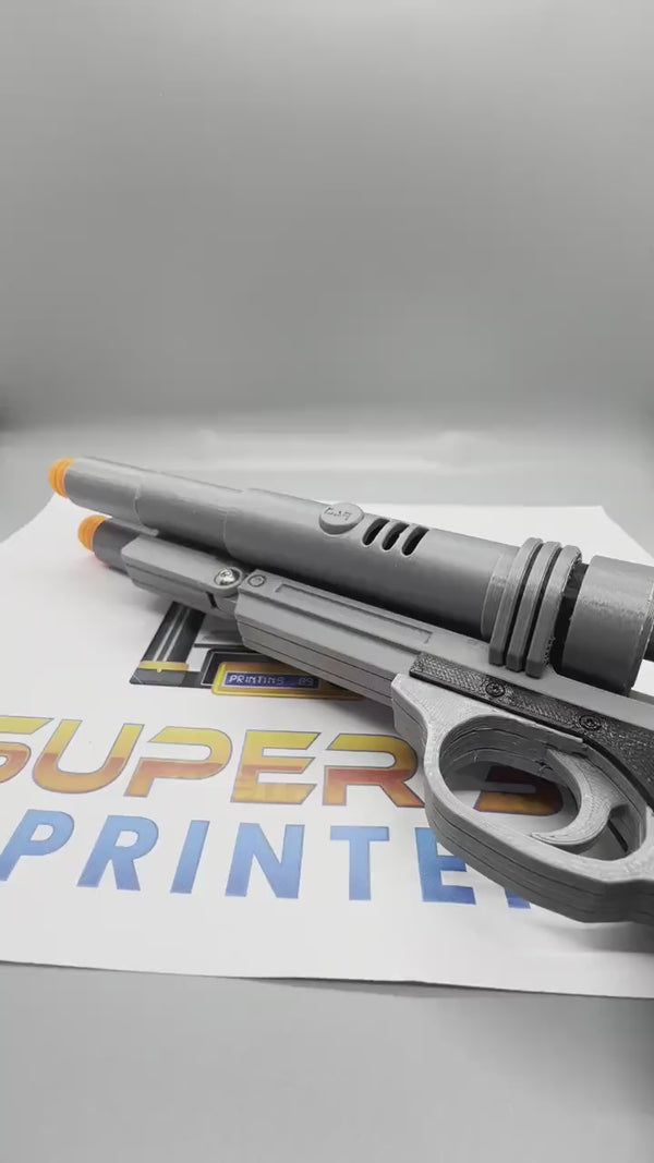 Qi'ra's Blaster Toy | Fully Assembled | No Paint Required | S-195 | 3D Printed | Galactic Civil War | Solo | Movie Prop| Non-Functional