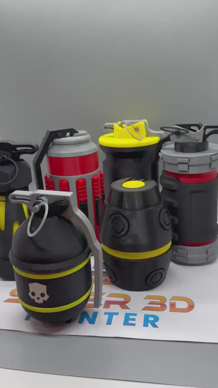 Helldivers 2 Props | Toy Video Game Replica | Not Real Working | 3D Printed | In Color | Magnetic Spoon | Non Functional | For Democracy