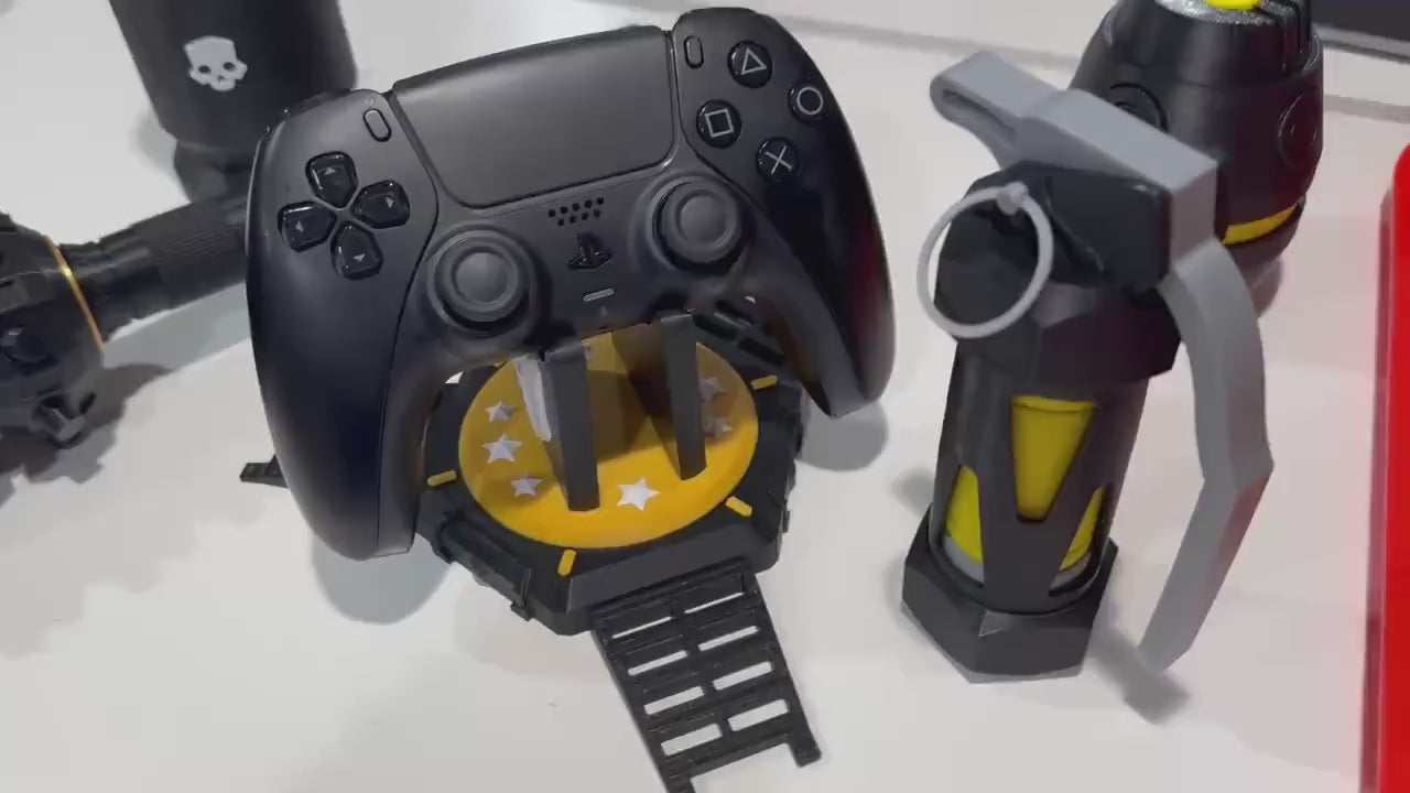 Helldivers Controller Stand | PS5 & Xbox Video Game | Sweet Liberty | 3D Printed | In Color | Non Functional | For Democracy | Super Earth