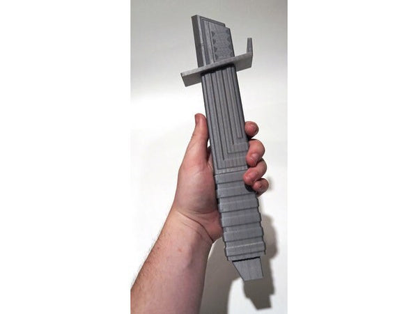 The Darksaber | No Paint Required | 3D Printed | Galaxy's Edge | Clone Wars | Lightsaber Display Mount on Desk or Wall