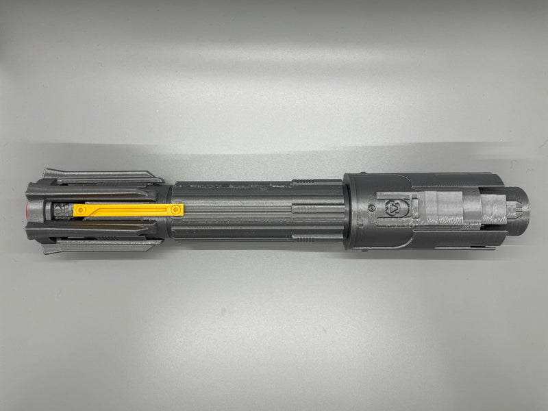 Ben Solo's Lightsaber | No Paint Required | 3D Printed | Galaxy's Edge | Clone Wars | Lightsaber Display Mount on Desk or Wall