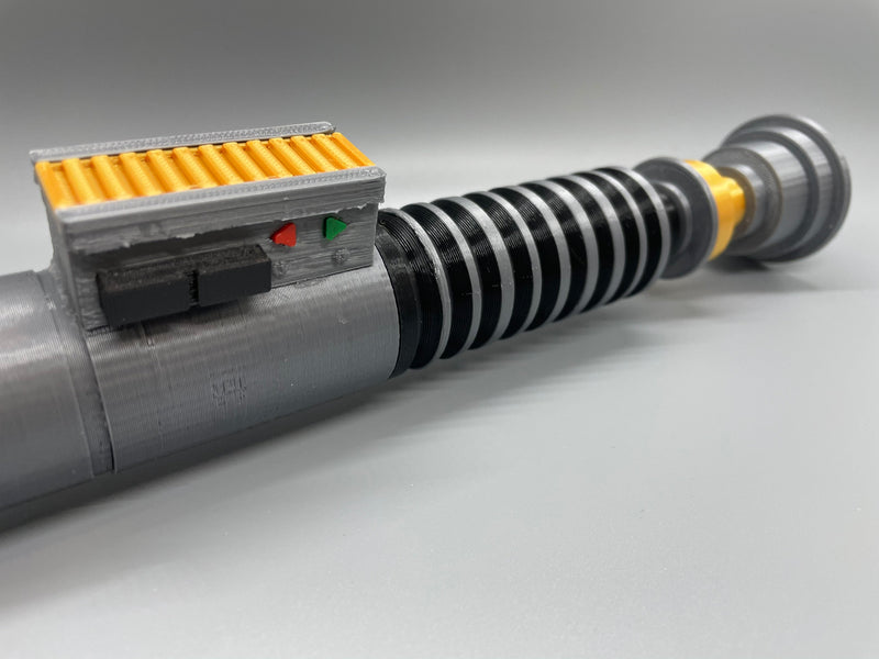 Luke Skywalker's Second Lightsaber | No Paint Required | 3D Printed | Galaxy's Edge |Return of the Jedi |Lightsaber Display Mount Desk, Wall