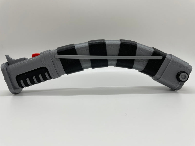 Asajj Ventress Lightsaber | No Paint Required | 3D Printed | Galaxy's Edge | Clone Wars | Lightsaber Display Mount on Desk or Wall