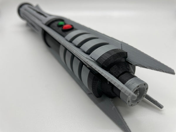 Revan's Lightsaber | Knights of the Old Republic | No Paint Required | 3D Printed | Galaxy's Edge | Lightsaber Display Mount on Desk or Wall