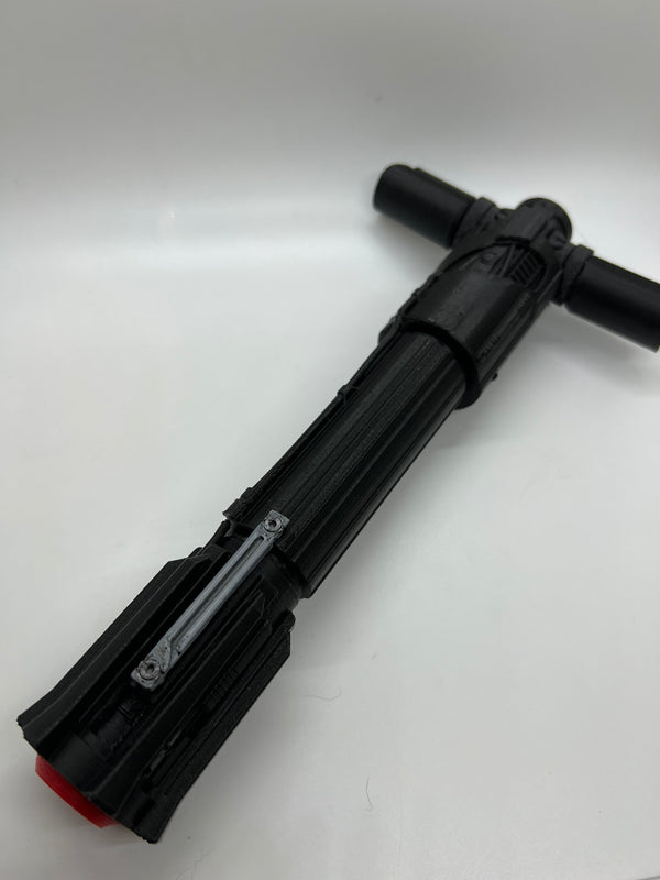 Kylo Ren's Lightsaber | No Paint Required | 3D Printed | Galaxy's Edge | Clone Wars | Lightsaber Display Mount on Desk or Wall