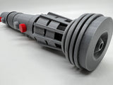 Darth Maul Lightsaber | No Paint Required | 3D Printed | Galaxy's Edge | Clone Wars | Lightsaber Display Mount on Desk or Wall