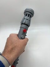 Darth Maul Lightsaber | No Paint Required | 3D Printed | Galaxy's Edge | Clone Wars | Lightsaber Display Mount on Desk or Wall