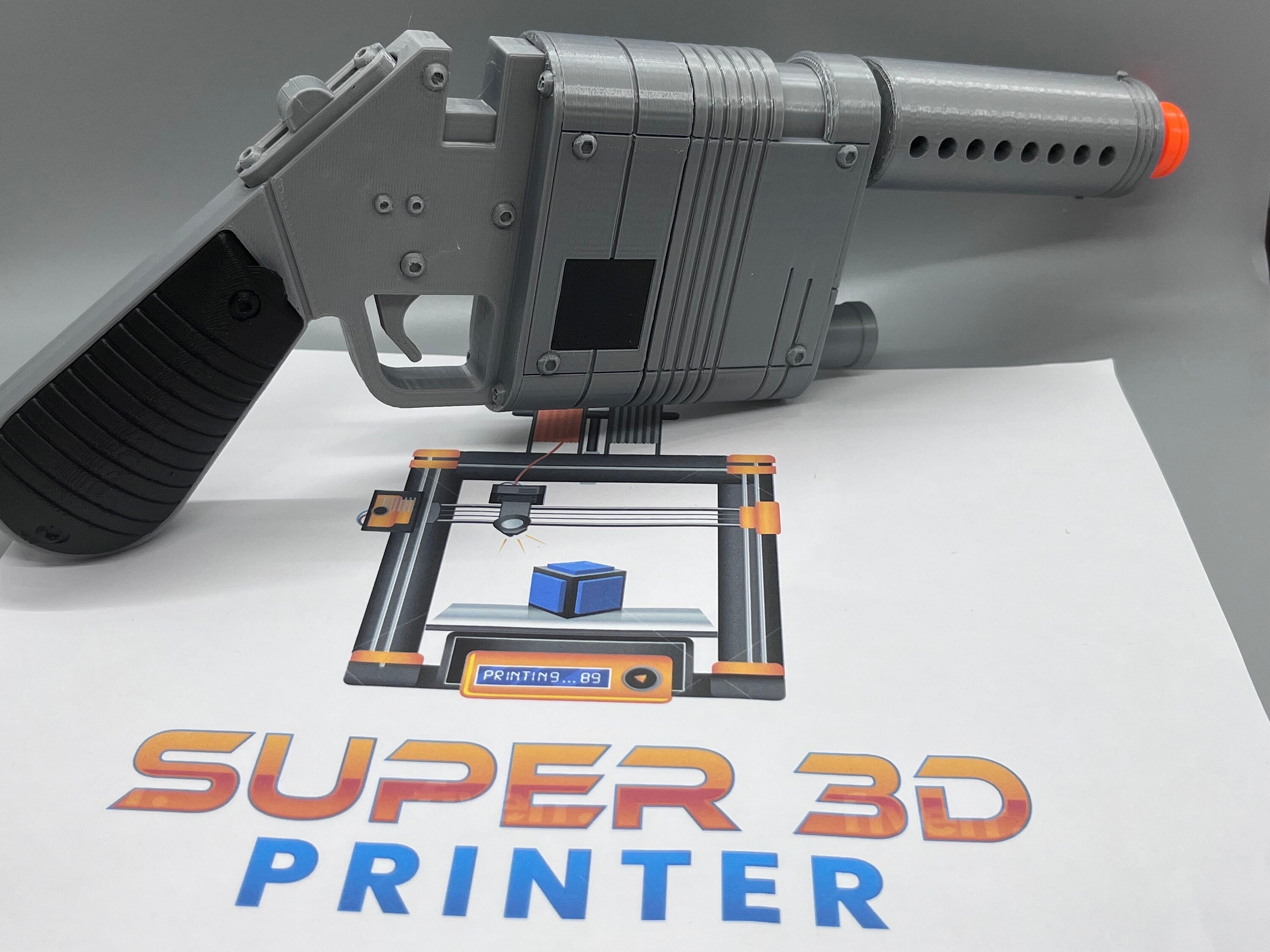 Rey Blaster Toy | Fully Assembled | No Paint Required | 3D Printed | NN-14 | Force Awakens | First Order | Movie Prop| Non-Functional