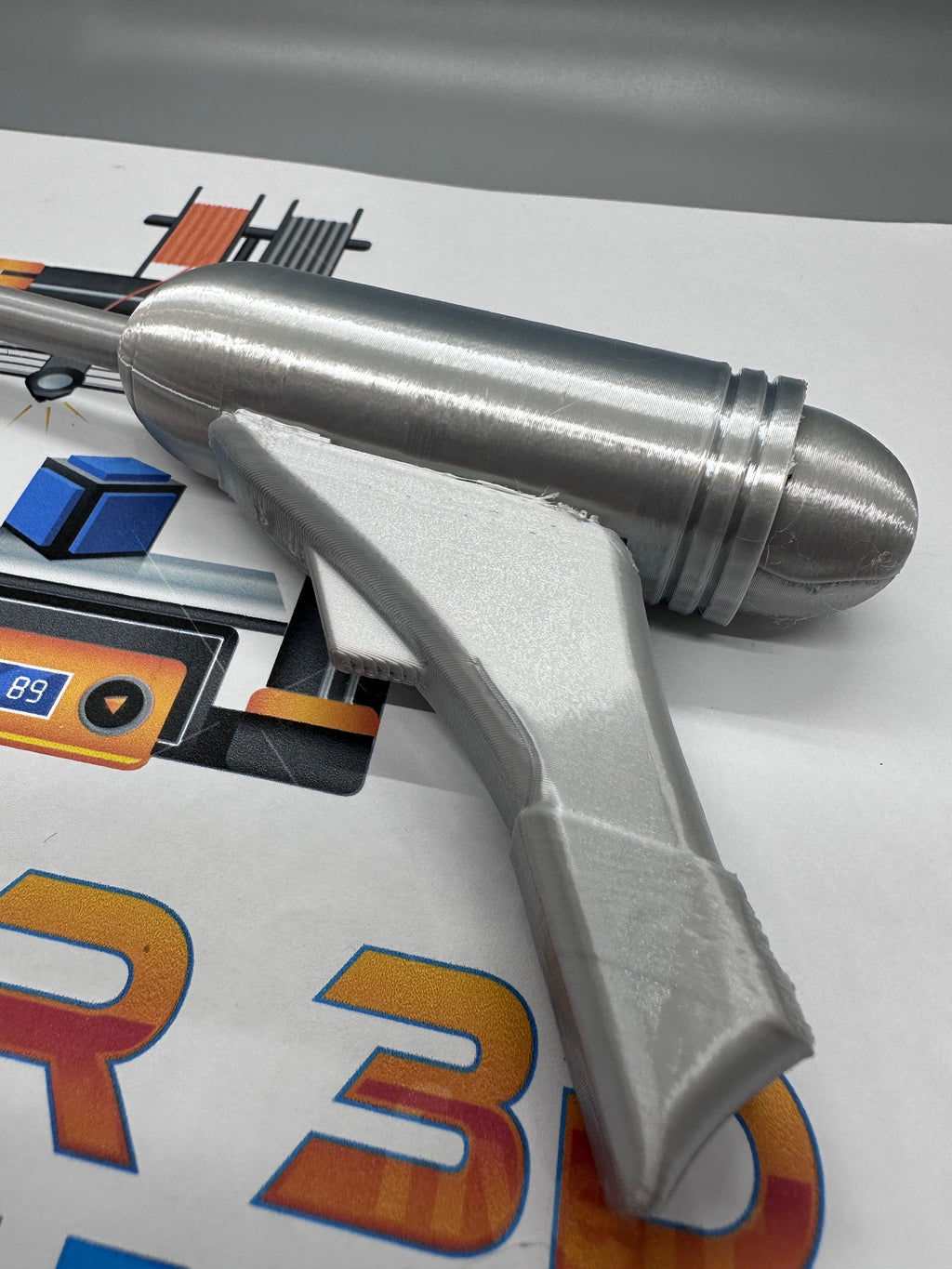 Padme Blaster Toy | Fully Assembled | No Paint Required | 3D Printed | ELG-3A | Phantom Menace| Trade Federation| Movie Prop| Non-Functional