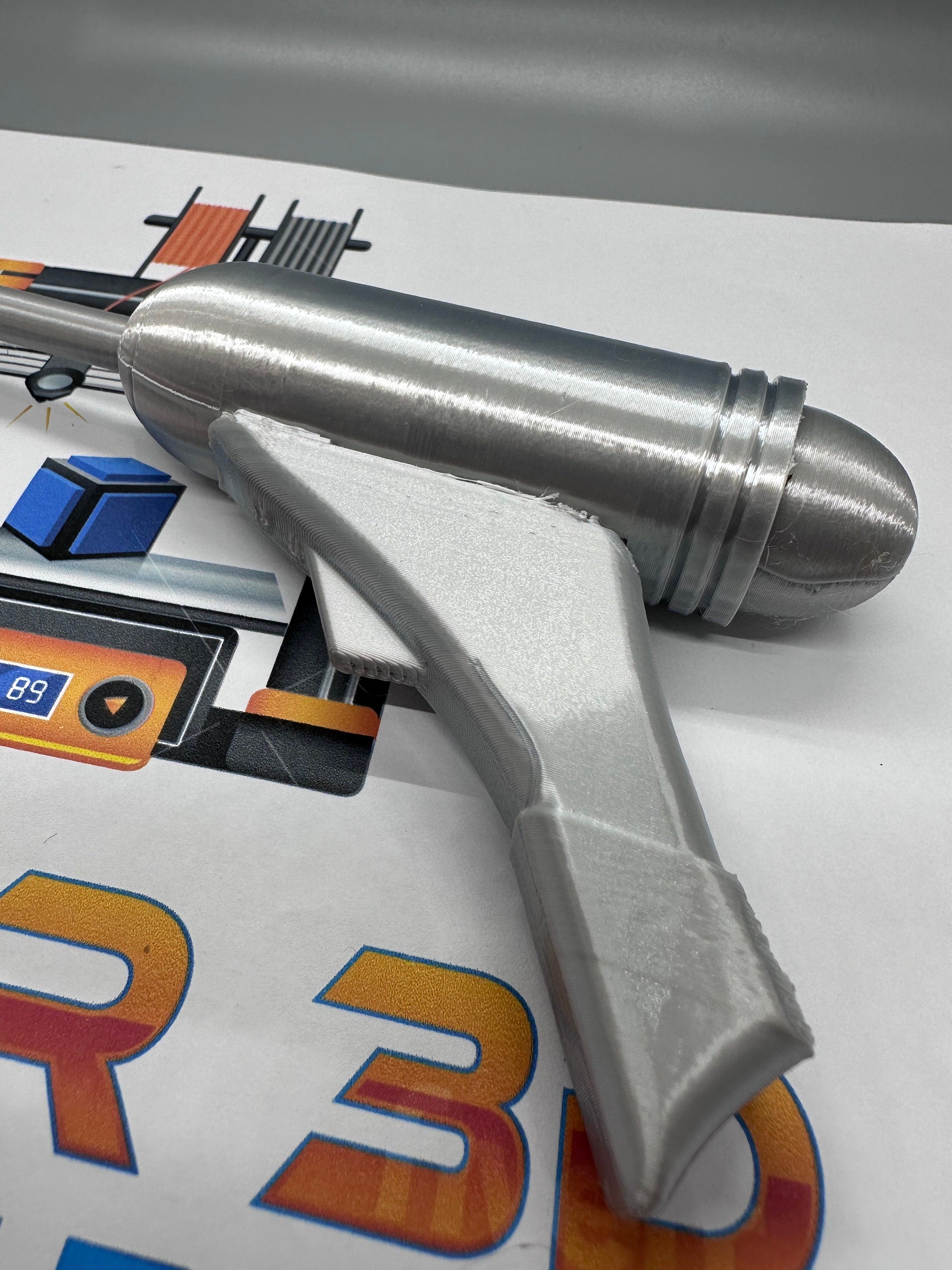 Padme Blaster Toy | Fully Assembled | No Paint Required | 3D Printed | ELG-3A | Phantom Menace| Trade Federation| Movie Prop| Non-Functional