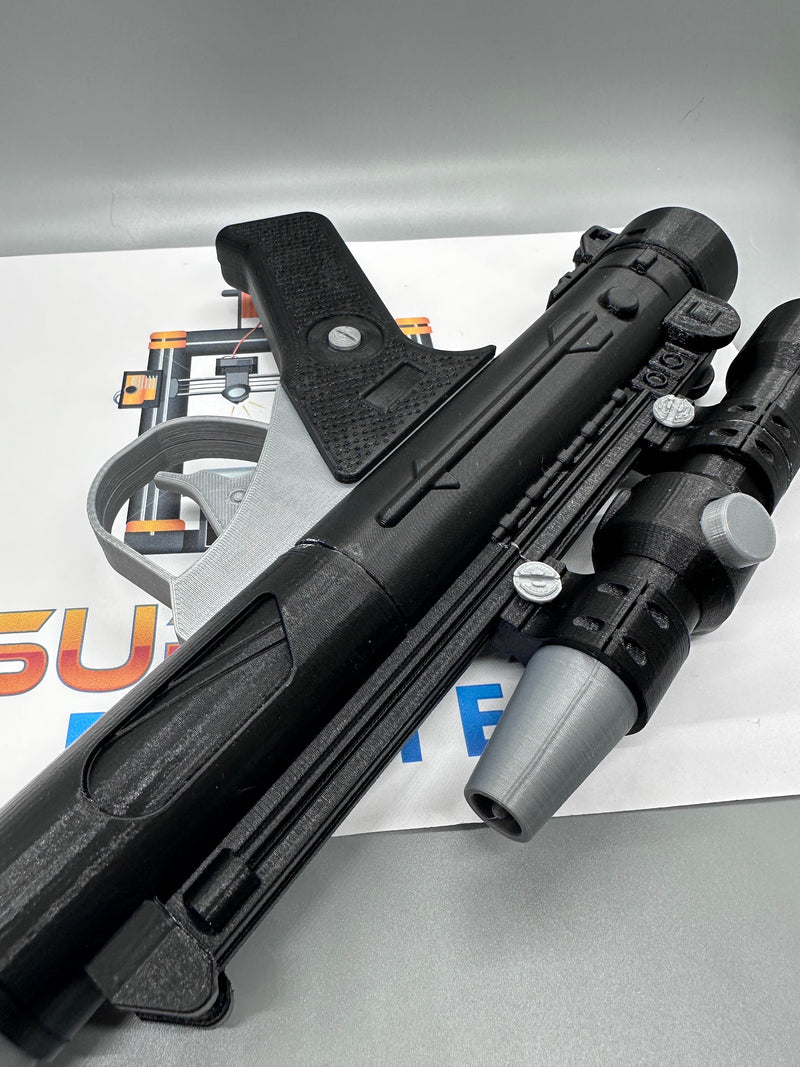DH-17 Blaster Toy | Fully Assembled | No Paint Required | 3D Printed | Galactic Empire | Rebel Alliance | Movie Prop | Non-Functional