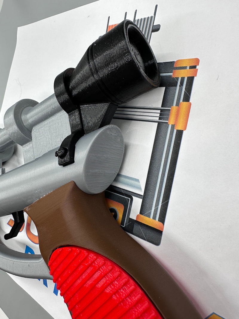 Cad Bane Blaster Toy | Fully Assembled | No Paint Required | 3D Printed | LL-30 | Clone Wars | Manadalorian | Movie Prop | Non-Functional