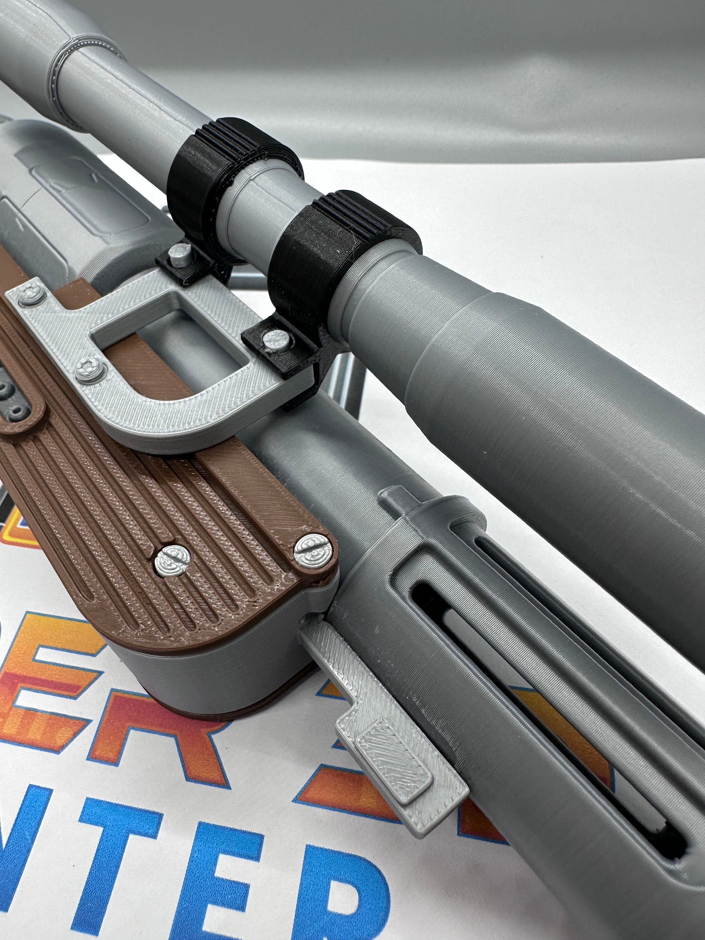 DT-29 Blaster Toy | Fully Assembled | No Paint Required | 3D Printed | Galactic Empire | Director Krennic | Movie Prop | Non-Functional