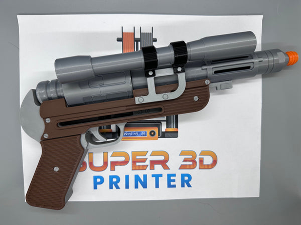 DT-29 Blaster Toy | Fully Assembled | No Paint Required | 3D Printed | Galactic Empire | Director Krennic | Movie Prop | Non-Functional