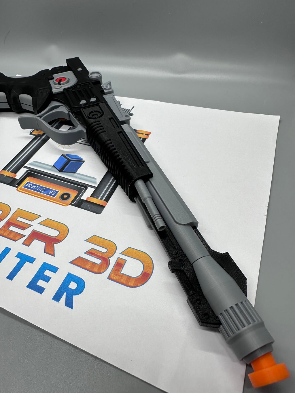 Din Djarin Season 3 Blaster Toy | Fully Assembled | No Paint Required | 3D Printed | Mandalorian | Imperial Commando | Prop | Non-Functional