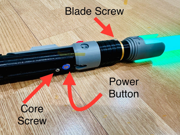 Sabine Wren Lightsaber | Working Light Up with Sound | Functional | No Paint Required | 3D Printed | Ahsoka | Ezra| Lightsaber Display Mount