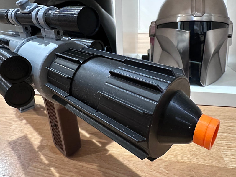 EE-4 Blaster Toy | Fully Assembled | No Paint Required | 3D Printed | Bounty Hunter | Sana Starros | Movie Prop| Non-Functional