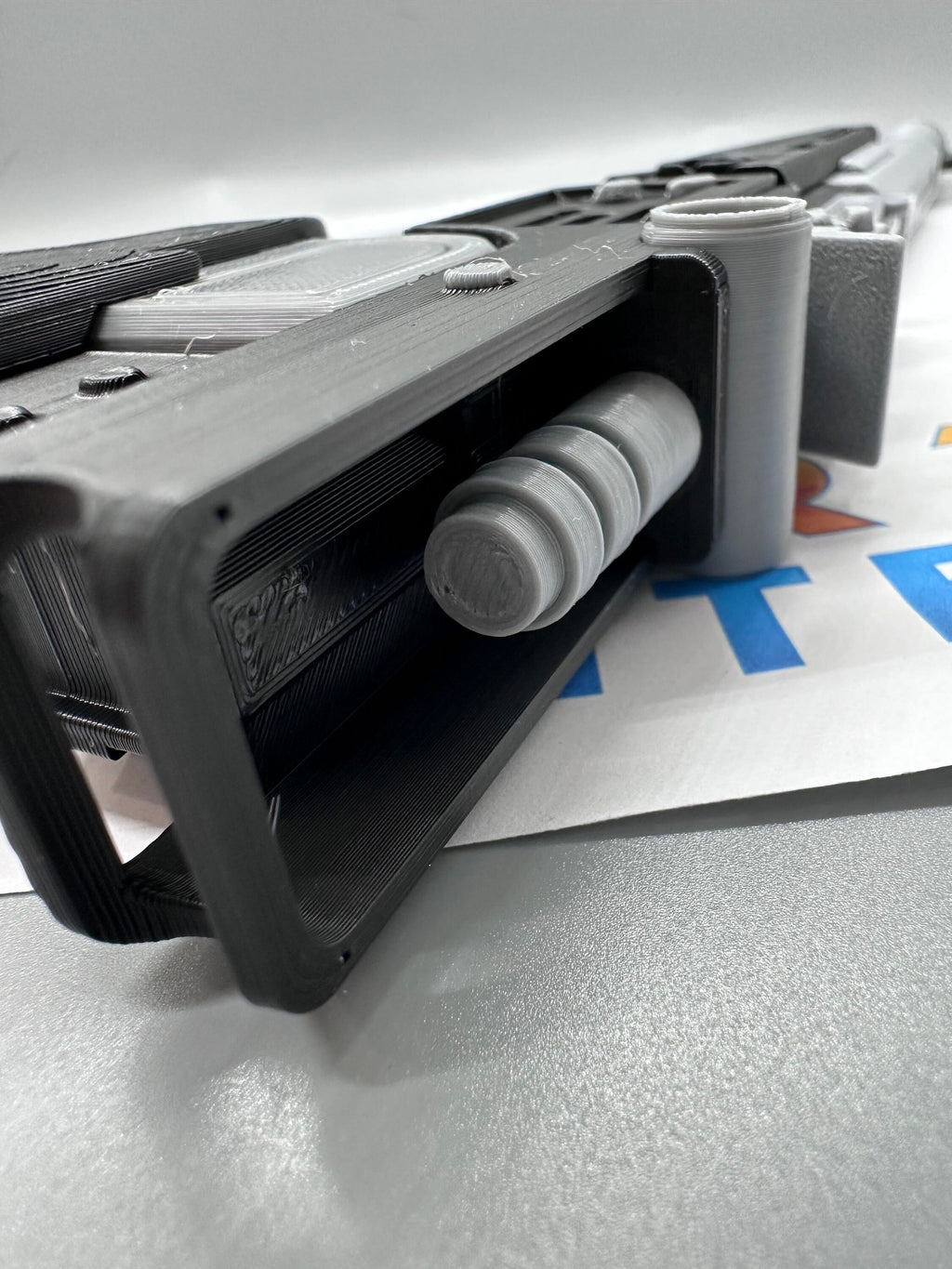 Din Djarin Season 3 Blaster Toy | Fully Assembled | No Paint Required | 3D Printed | Mandalorian | Imperial Commando | Prop | Non-Functional