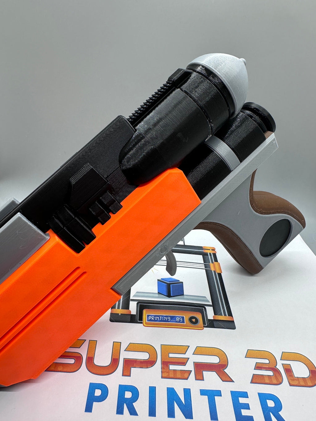 Burrg 1120 Blaster Toy | Fully Assembled | No Paint Required | 3D Printed | Ahsoka | Rebels | Hera Syndulla | Movie Prop | Non-Functional