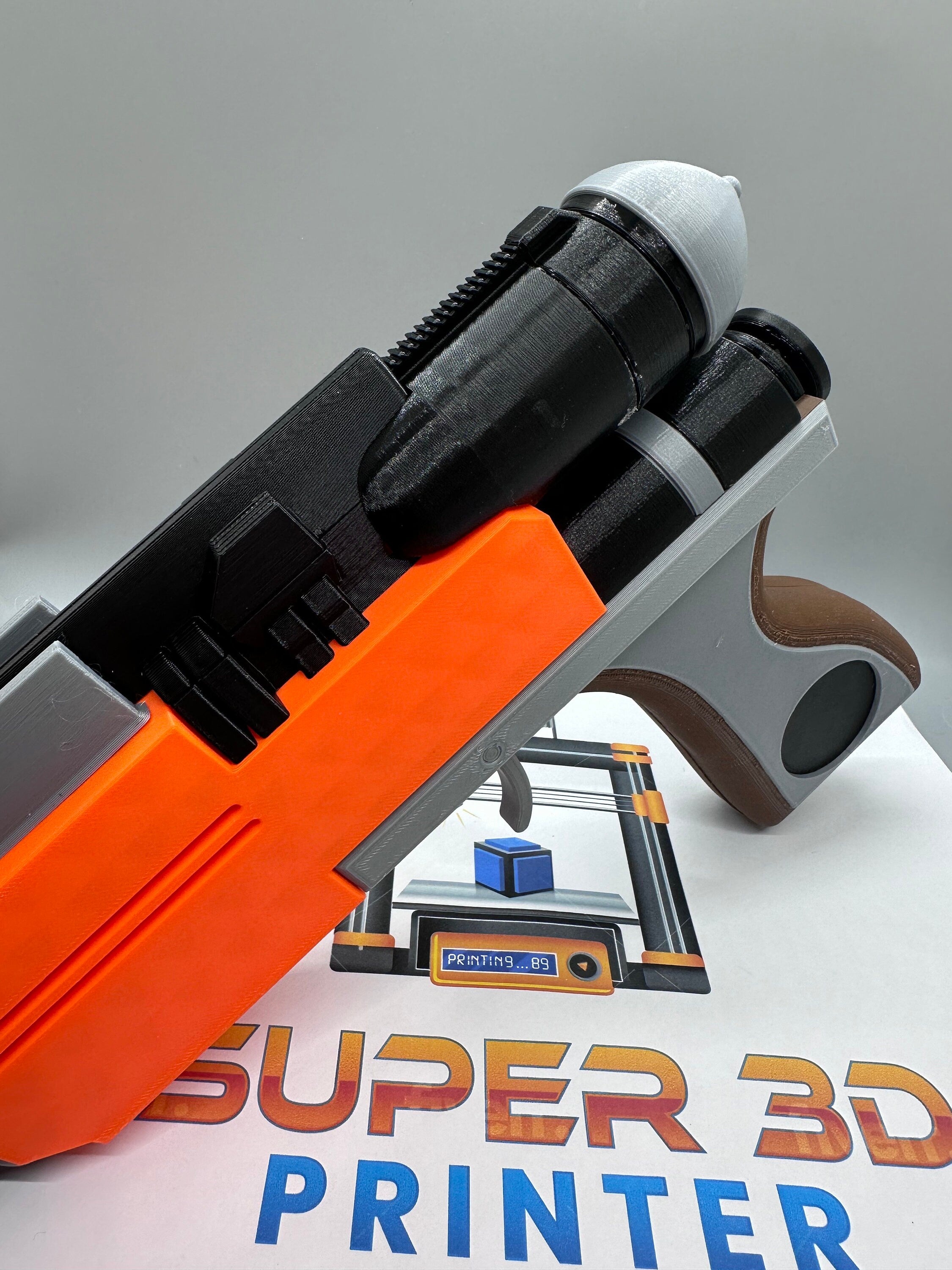 Burrg 1120 Blaster Toy | Fully Assembled | No Paint Required | 3D Printed | Ahsoka | Rebels | Hera Syndulla | Movie Prop | Non-Functional