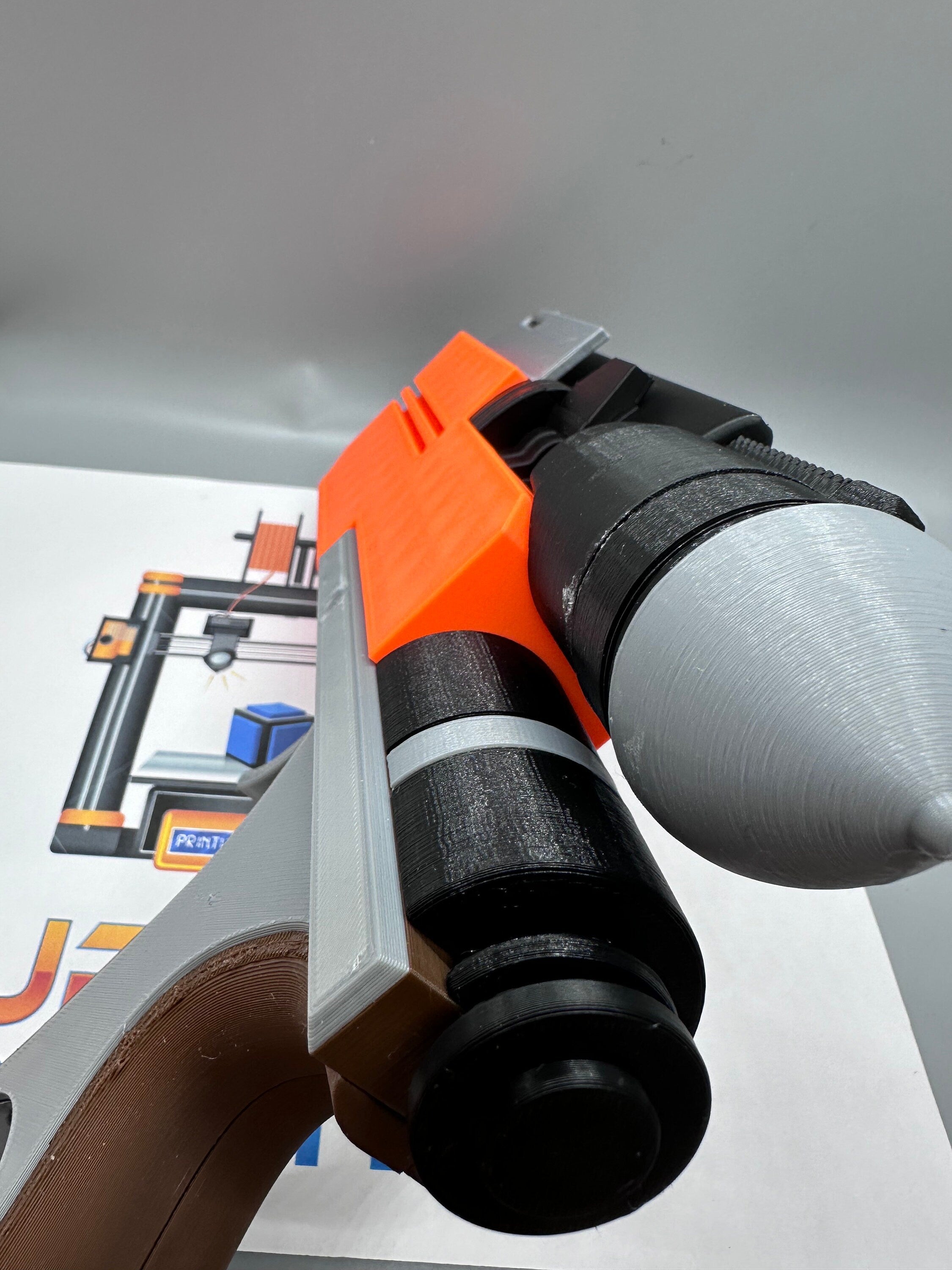 Burrg 1120 Blaster Toy | Fully Assembled | No Paint Required | 3D Printed | Ahsoka | Rebels | Hera Syndulla | Movie Prop | Non-Functional