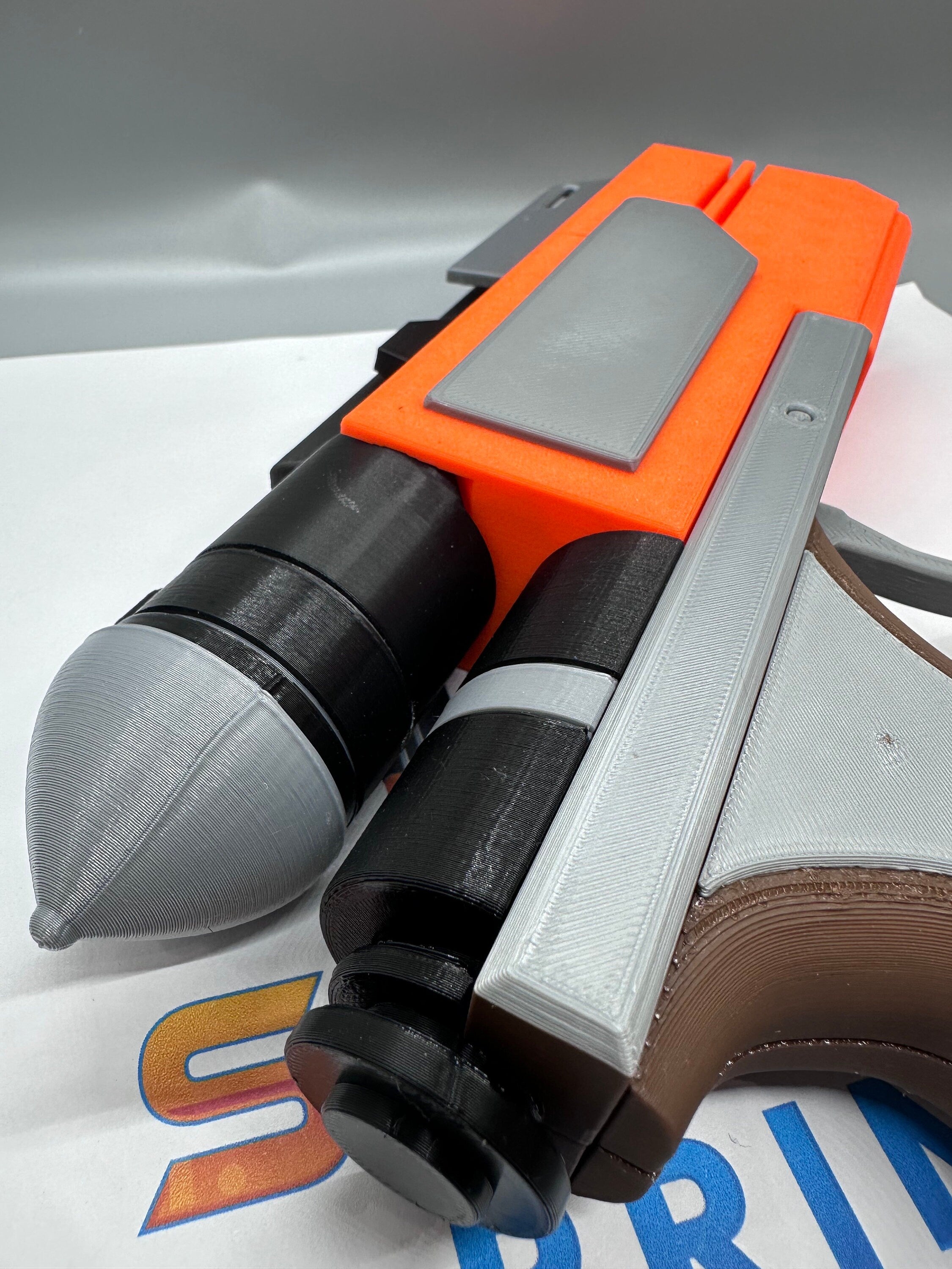 Burrg 1120 Blaster Toy | Fully Assembled | No Paint Required | 3D Printed | Ahsoka | Rebels | Hera Syndulla | Movie Prop | Non-Functional