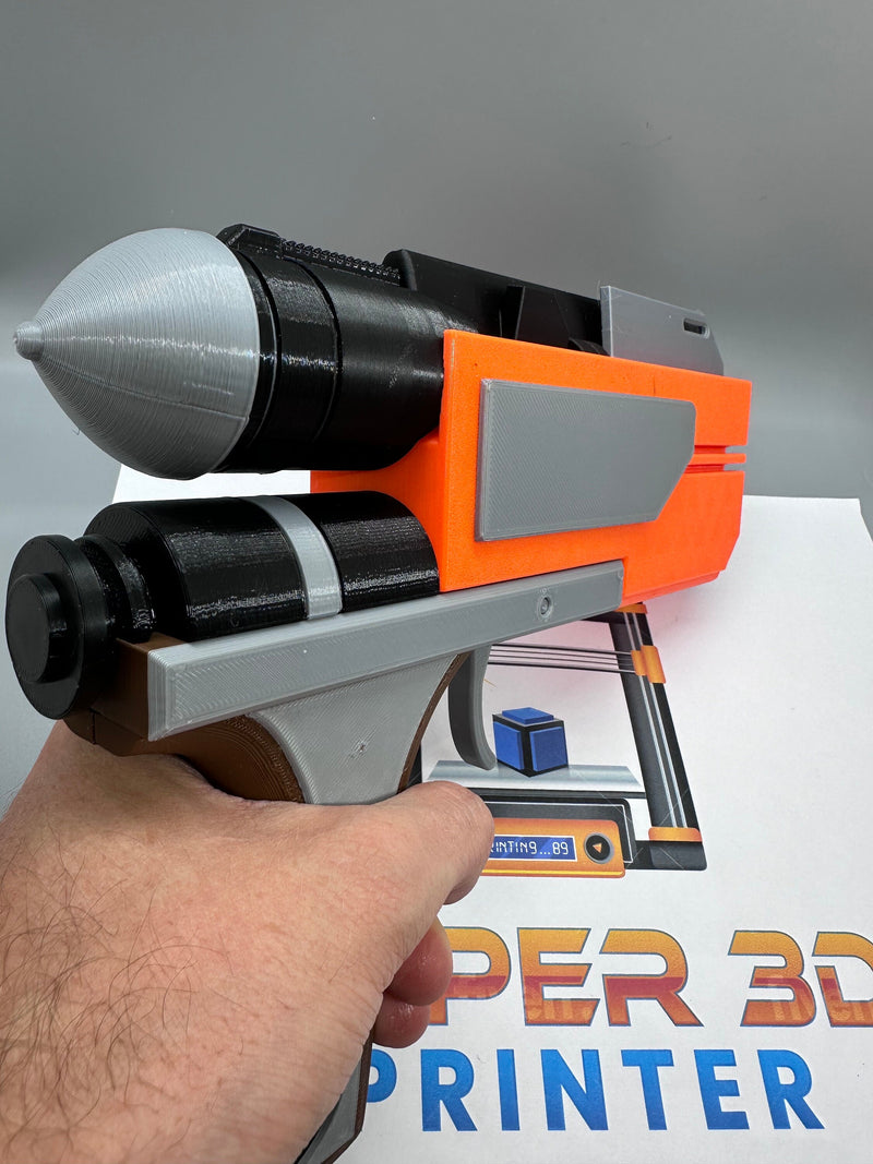 Burrg 1120 Blaster Toy | Fully Assembled | No Paint Required | 3D Printed | Ahsoka | Rebels | Hera Syndulla | Movie Prop | Non-Functional
