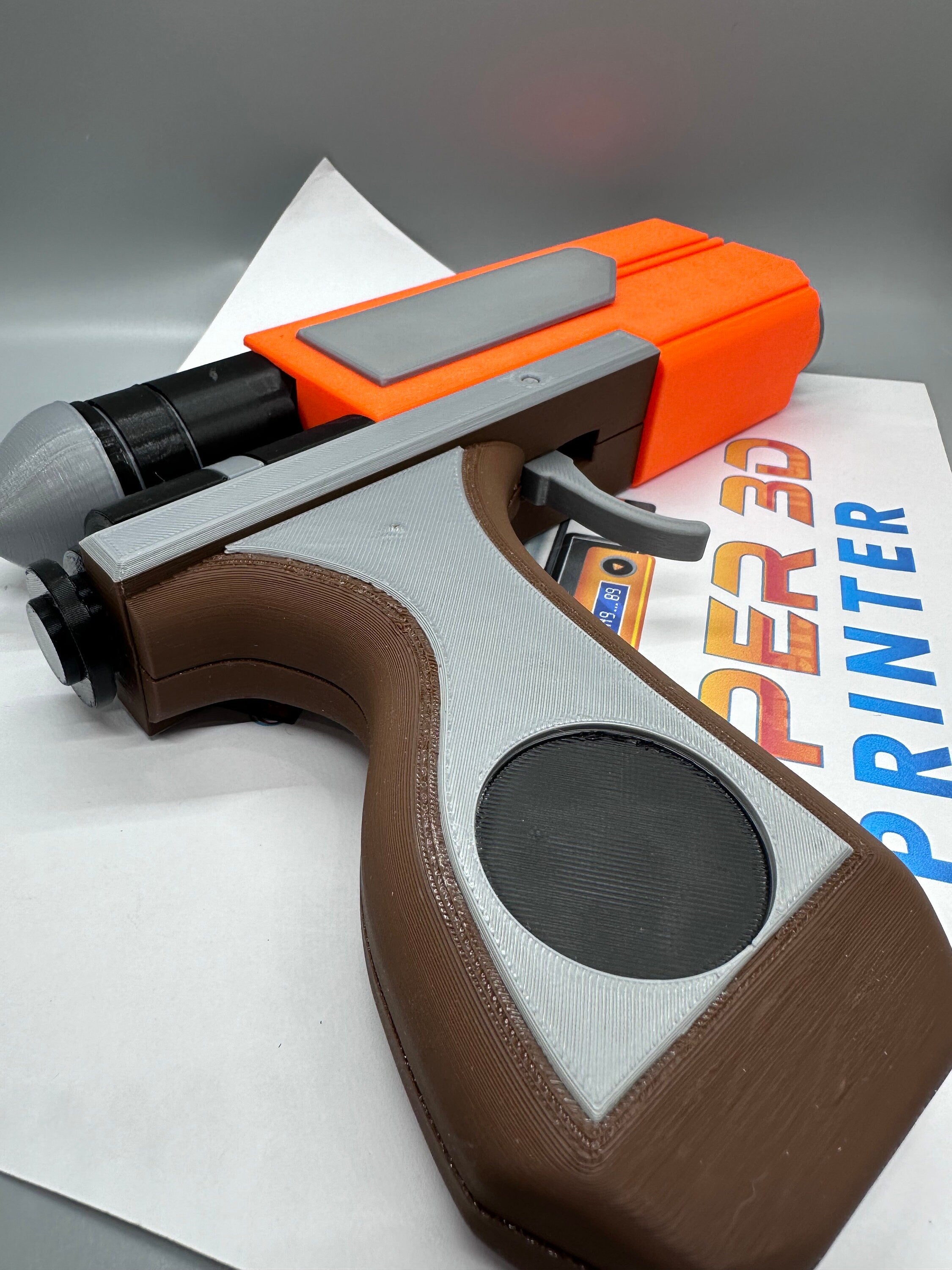Burrg 1120 Blaster Toy | Fully Assembled | No Paint Required | 3D Printed | Ahsoka | Rebels | Hera Syndulla | Movie Prop | Non-Functional