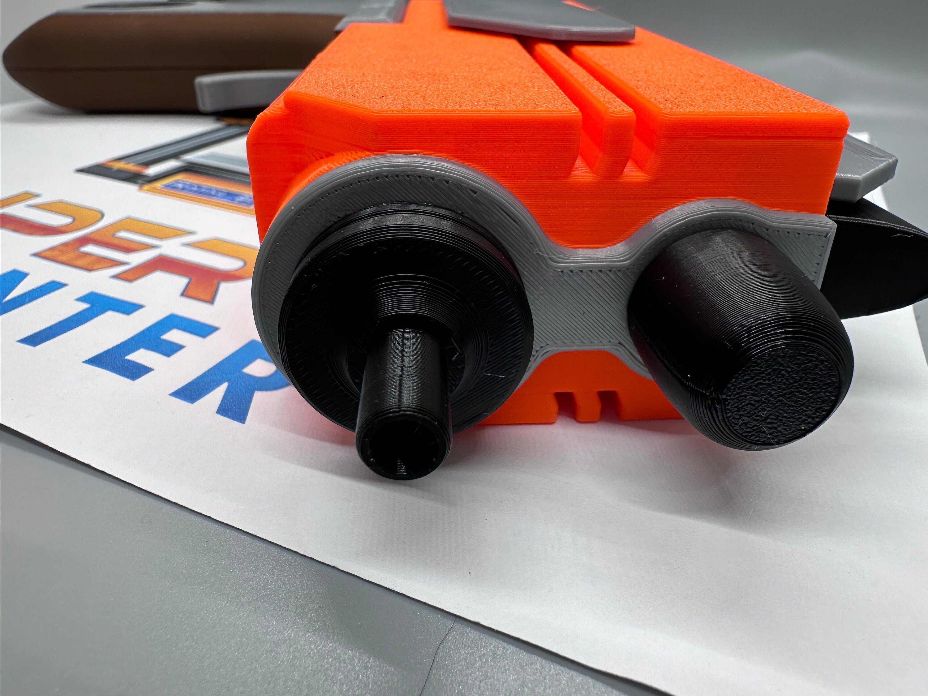 Burrg 1120 Blaster Toy | Fully Assembled | No Paint Required | 3D Printed | Ahsoka | Rebels | Hera Syndulla | Movie Prop | Non-Functional