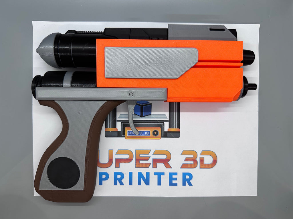 Burrg 1120 Blaster Toy | Fully Assembled | No Paint Required | 3D Printed | Ahsoka | Rebels | Hera Syndulla | Movie Prop | Non-Functional