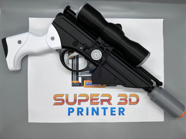 X-8 Night Sniper Blaster Toy | Fully Assembled | No Paint Required | 3D Printed | Galaxy's Edge-Land Calrisian | Movie Prop| Non-Functional