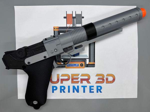 A-180 Blaster Toy | Fully Assembled | No Paint Required | 3D Printed | Galactic Empire | Rebel Alliance | Movie Prop | Non-Functional