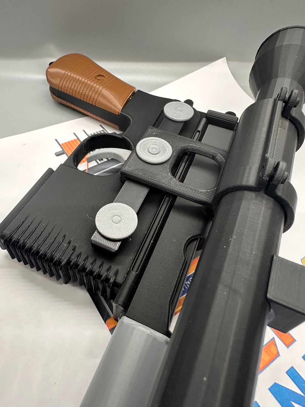 DL-44 | Fully Assembled | No Paint Required | 3D Printed | Han Solo Tobias Beckett | Prop | Non-Functional